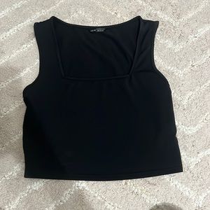 Shein Black cropped tank